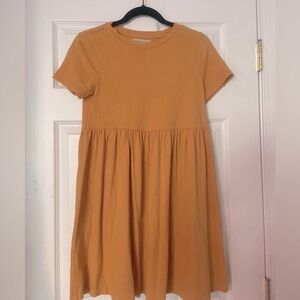 Urban outfitters dark yellow flowey dress